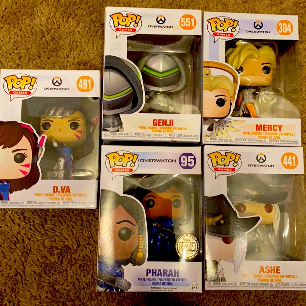 ⚡️5/$150⚡️Funko Pop Overwatch Bundle